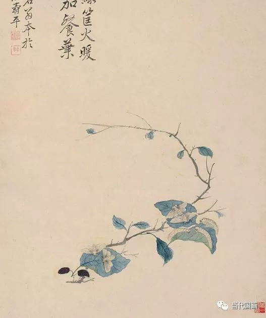 没骨画的大成者恽寿平