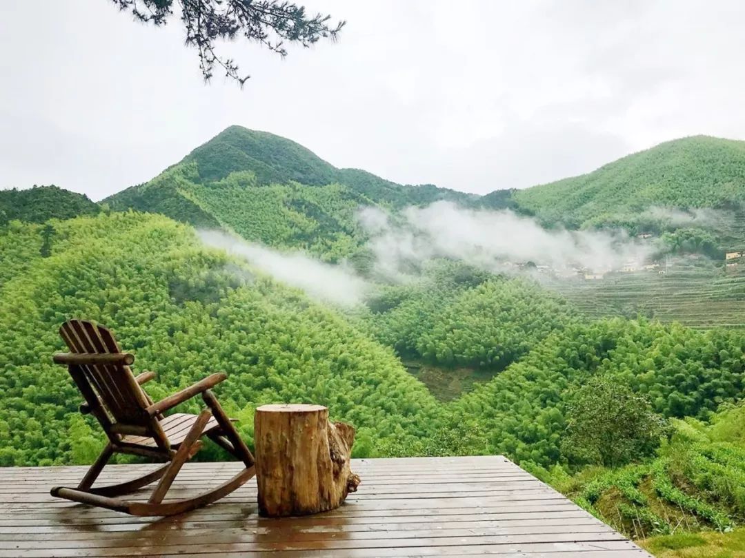 听风听雨,看山看云,烟雨三月的遂昌民宿,恰似水墨画卷