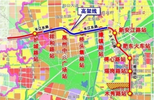 振奋机场首条地铁定了合肥地铁10号线启动招标