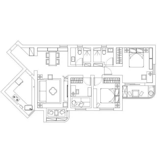 28万装修大三房,全屋采用拼接地板! 云顶备用网址