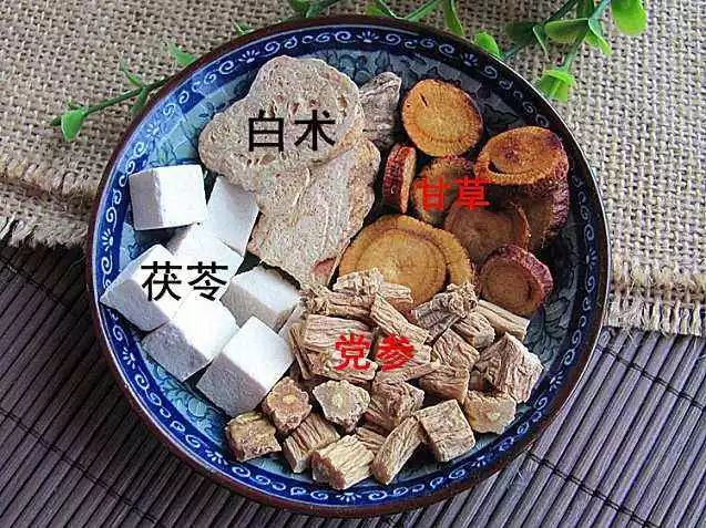 一,中药材料包  四君子(四种中药材:党参/白术/茯苓/甘草) 肉桂 注