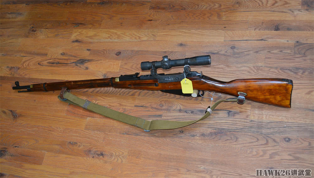 原创罕见的苏联莫辛纳甘91/30 pe狙击步枪 美国华人挚爱收藏
