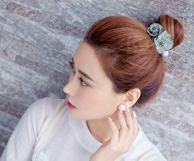 韩国小女生发型扎法!