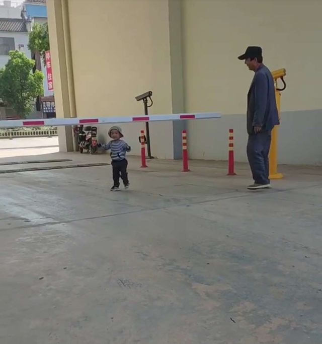                     原创            “最有安全意识宝宝”火了，走路遇到升降杆，宝宝反应笑喷了