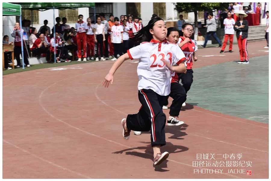 屈伟力潼关县城关二中2019春季田径运动会摄影纪实节选