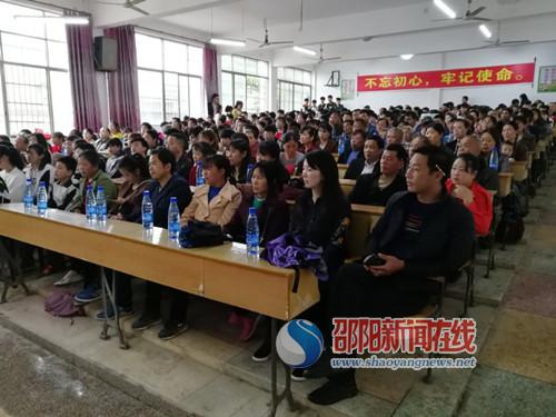 
隆回六中召开初三中考志愿填报家长培训会


