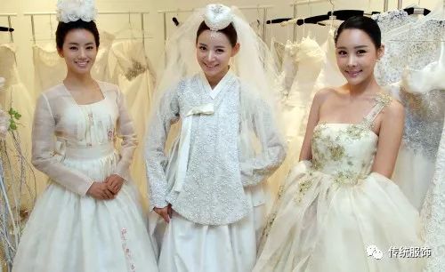 韩国传统婚纱_韩国传统服饰