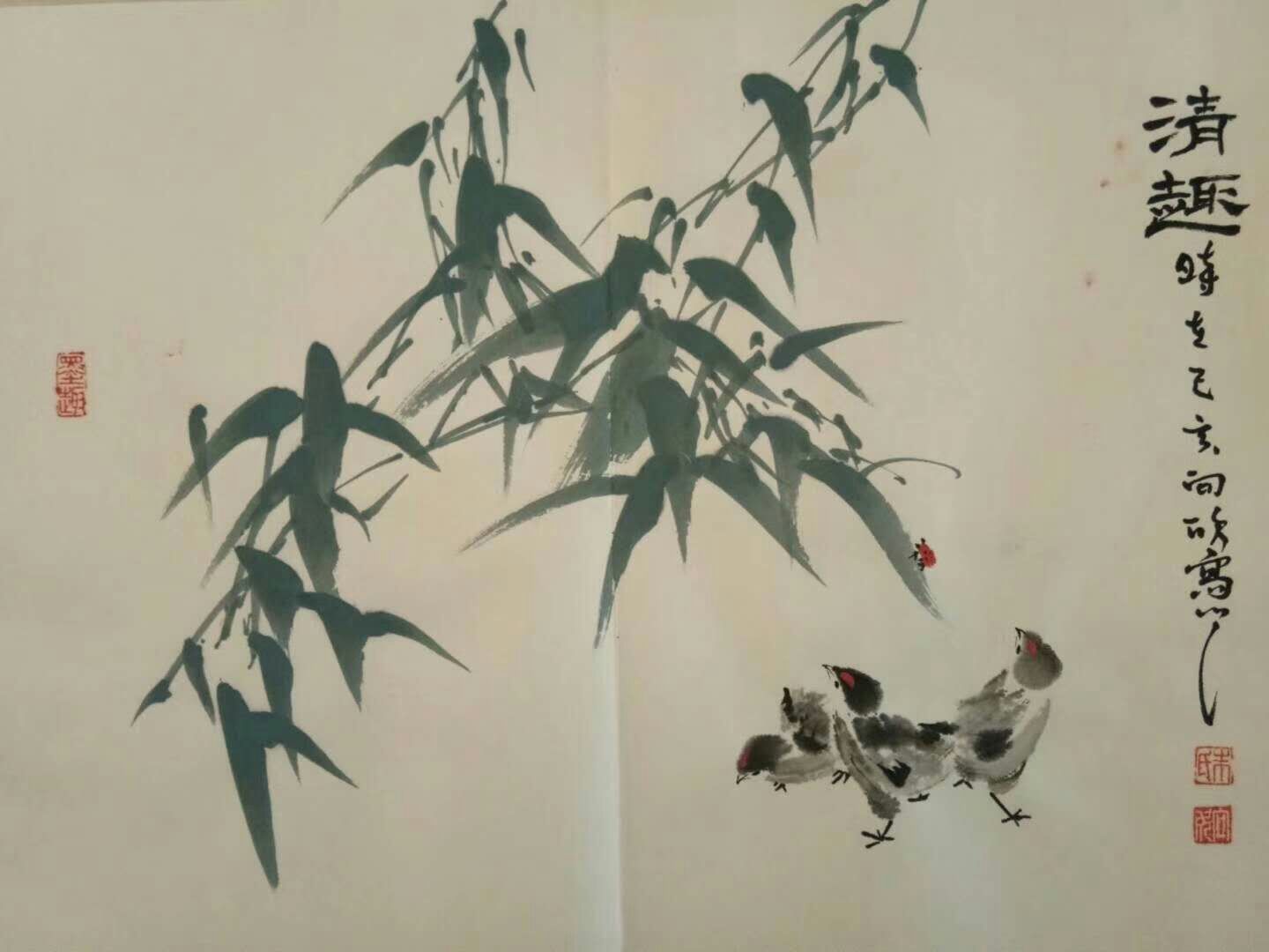 朱向欣国画作品欣赏
