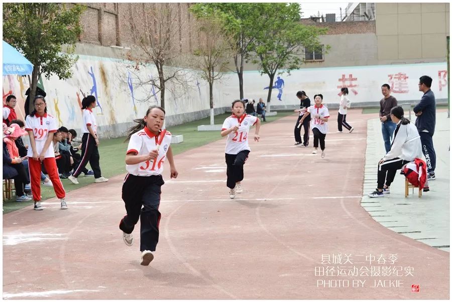 屈伟力潼关县城关二中2019春季田径运动会摄影纪实节选