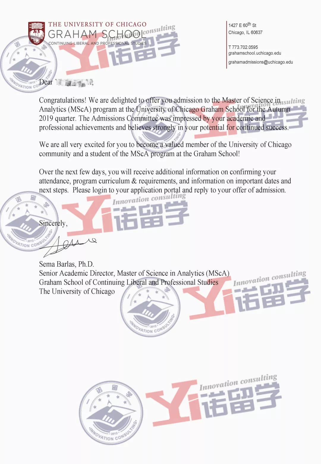 
【一诺捷报】背景不占优势，如何逆袭名校？


