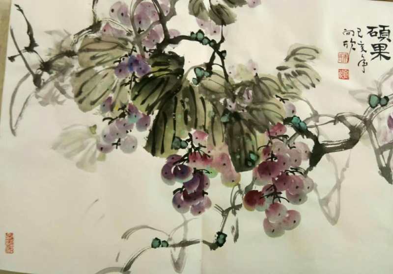 朱向欣国画作品欣赏