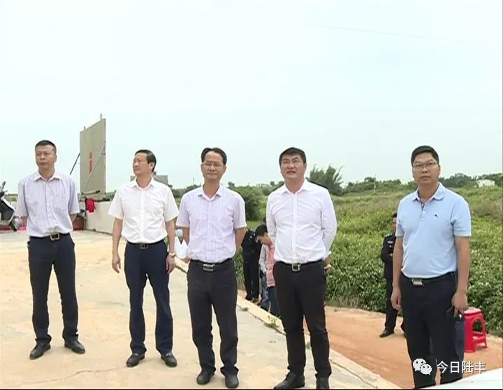 陆丰市长许伟明检查指导清理查处违法建设工作