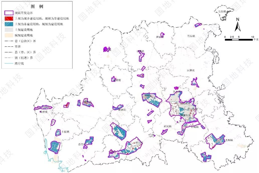 国土空间规划差异图斑处理方法探析以广东省廉江市为例