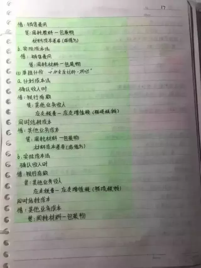 
会计帮：最后5天！超全版女学霸的初级会计笔记，看着真爽极了！


