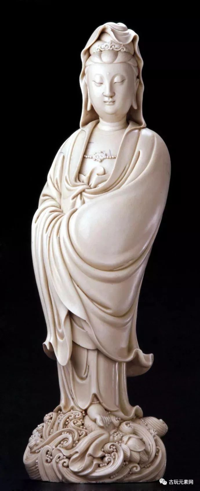 中国美術 德化窯 觀音仏像 清時代 仏教美術 中国美術 德化窯 觀音仏像 清時代仏教美術