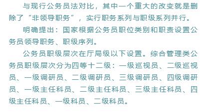 下个月起,新公务员法落地,基层公务员待遇提高,而且还有六大福利
下个月起,新公务员法落地,基层公务员待遇提高,而且还有六大福利