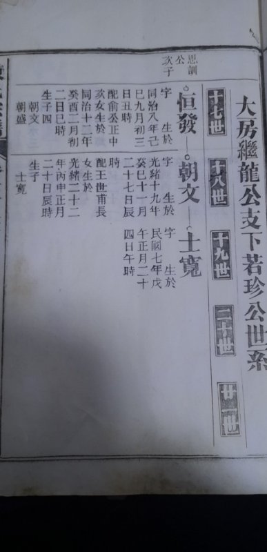 寻找肥南颍川郡陈氏存仁堂老谱