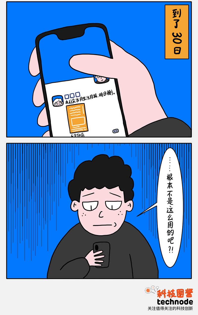 
科技图鉴|加完好友第一件事：去朋友圈检查月报


