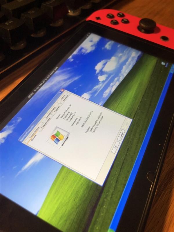任天堂Switch成功安裝Windows XP：全程耗時6小時 遊戲 第3張