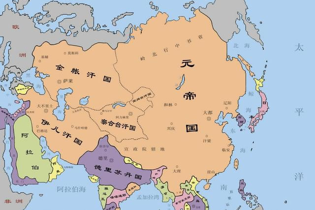 蒙古四大汗国到底是怎样一种存在?他们与元朝是什么关系?