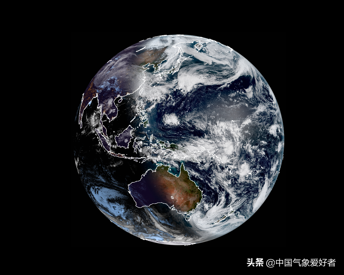 从太空看立夏节气的地球:白昼已偏向北半球,夏季将至