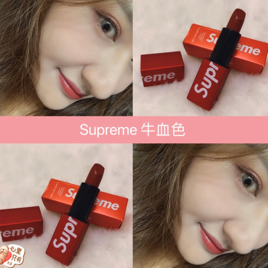 "潮"越界限,supreme口红惊艳上海时装周