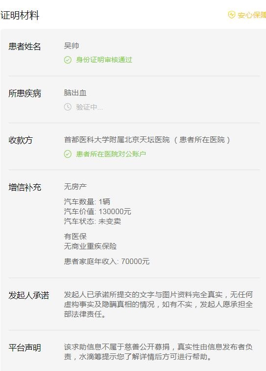 
“误操作”“没资格审核”……水滴筹的“慈善生意”了解一下？


