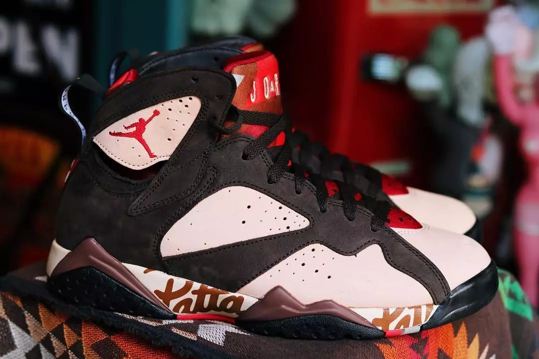 上脚美图欣赏pattaxairjordan7下月发售