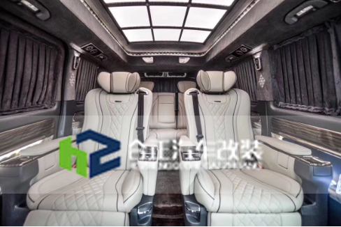 西安奔驰威霆改装房车合正双色豪华内饰_搜狐汽车_搜狐网