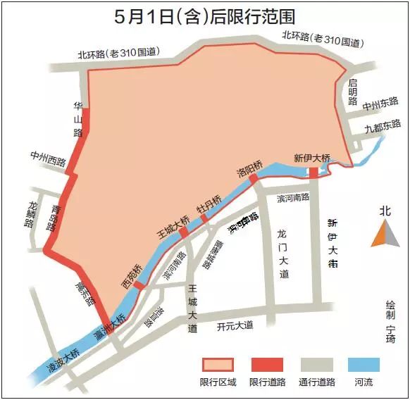 滨河路限号