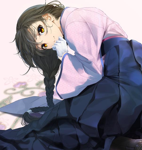 原创二次元动漫美少女:活泼可爱的女生,喜欢自由自在的感觉,真好!
