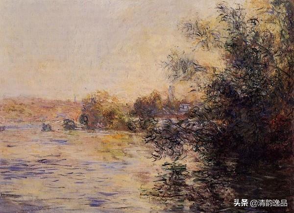 印象派油画大师作品——《莫奈的黄昏》_搜狐网