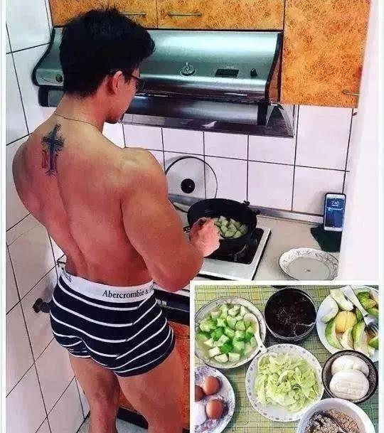 妹子有个会做饭的肌肉男友，是一种什么体验？