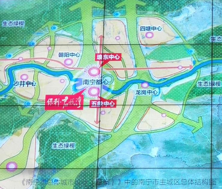 在区位上来讲,保利·君悦湾所处的柳沙半岛位于南宁5大商圈的交汇处