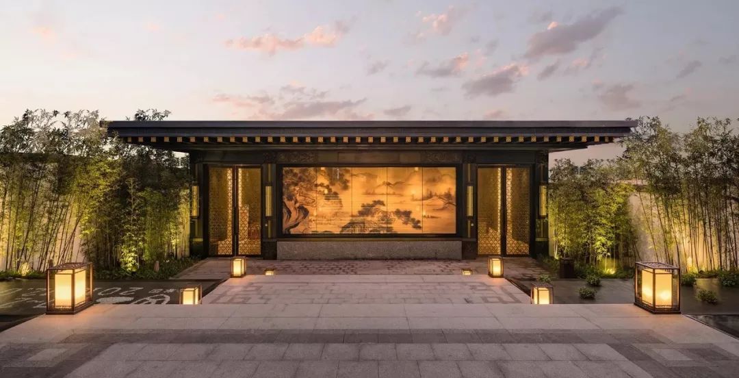 中式顶级豪宅设计——10个建发项目_园林