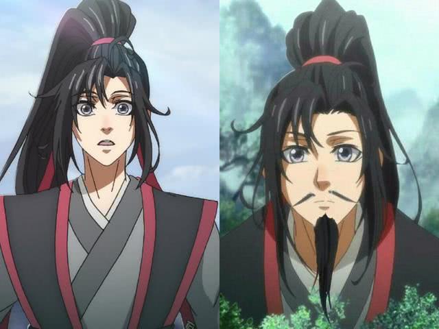 《魔道祖师》众人长了胡子之后,江橙魏婴气质秒变,毁