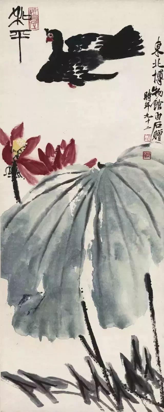 小荷才露尖尖角，赏心悦目的国画荷花作品欣赏_手机搜狐网