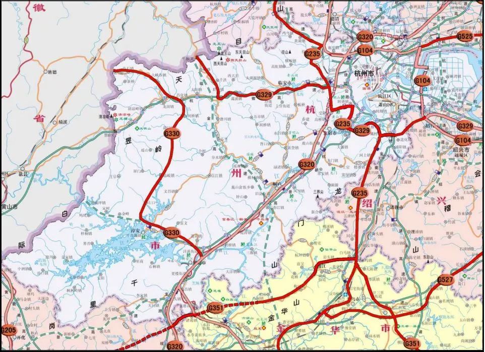 司机必看杭州这5条高速公路命名编号将进行调整同时新增至7条国道