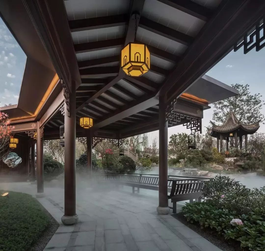 中式顶级豪宅设计——10个建发项目_园林