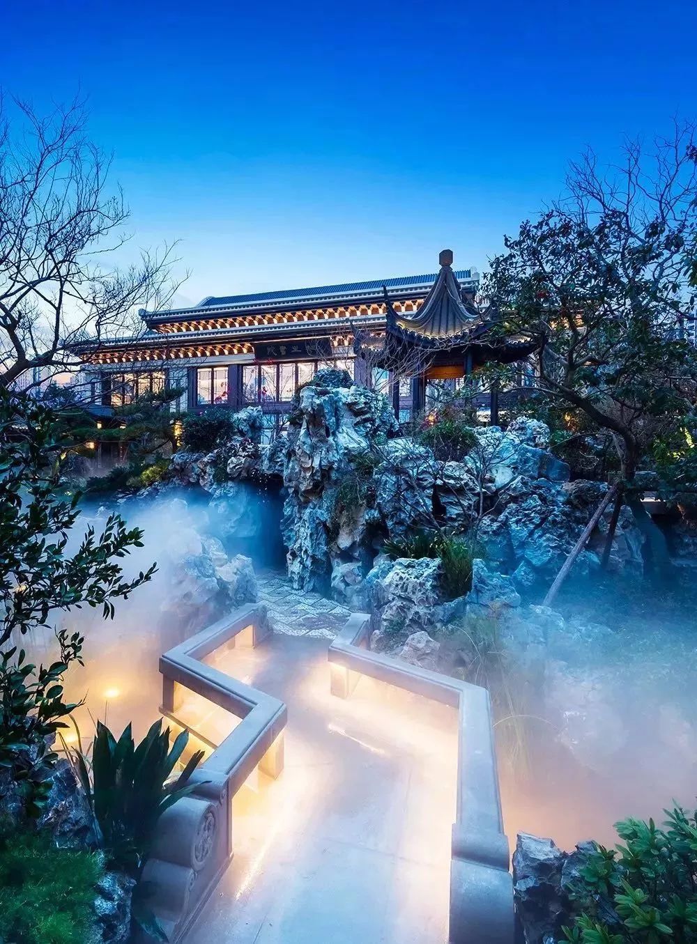 中式顶级豪宅设计——10个建发项目_园林