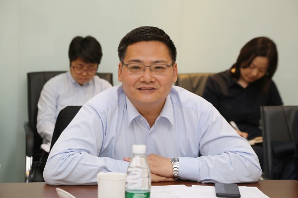 朝阳区人民政府副区长朱晟陪同调研