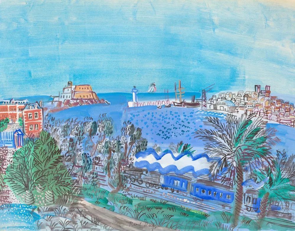 劳尔·杜飞(raoul dufy,1877年—1953年)法国野兽派画家,让·杜飞