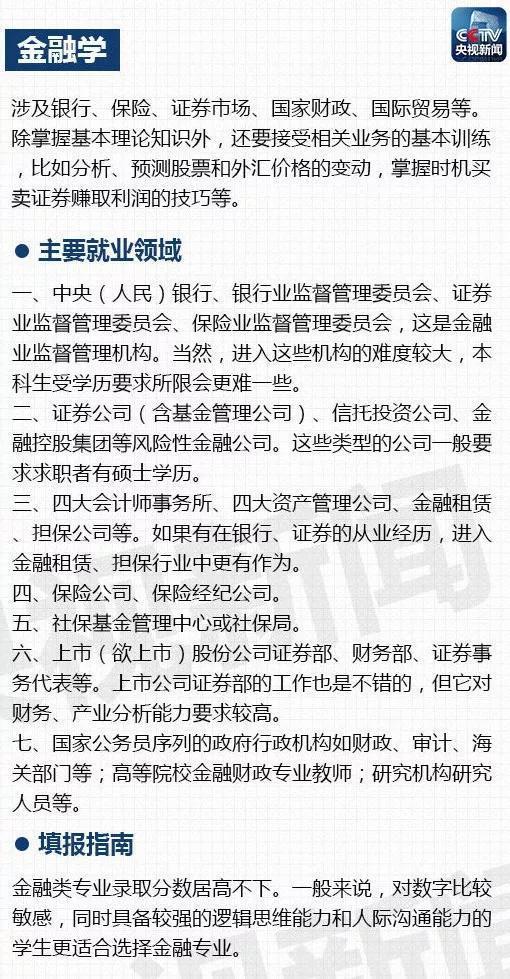 
参考：这5大热门专业有“特殊要求”，报志愿要看清


