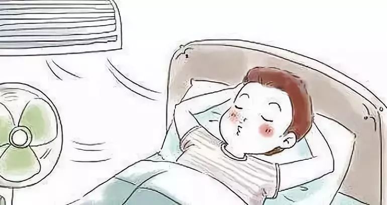 在夏天夜晚很多人又有开着空调,风扇睡觉的习惯,醒时觉得温度正好,但