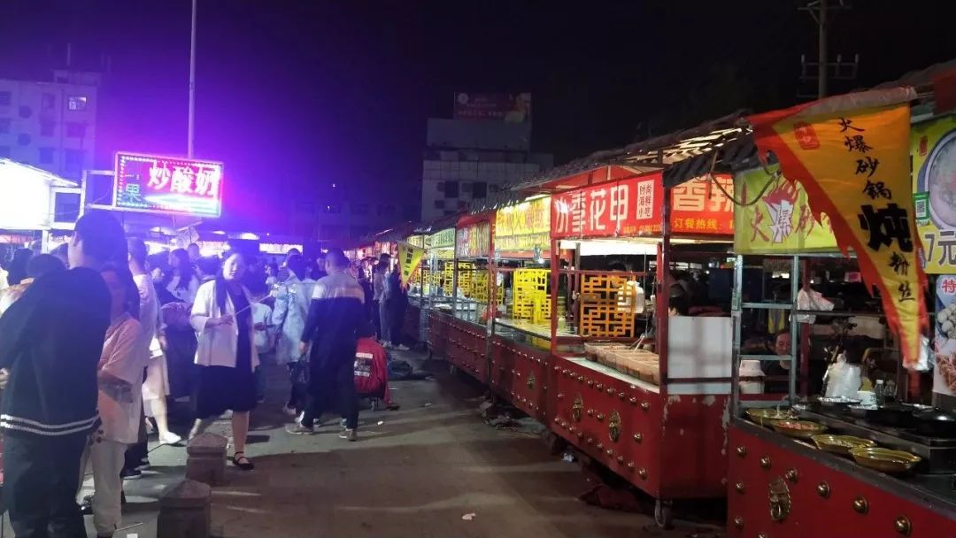 忍住口水濮阳夜市吃喝玩乐一网打尽