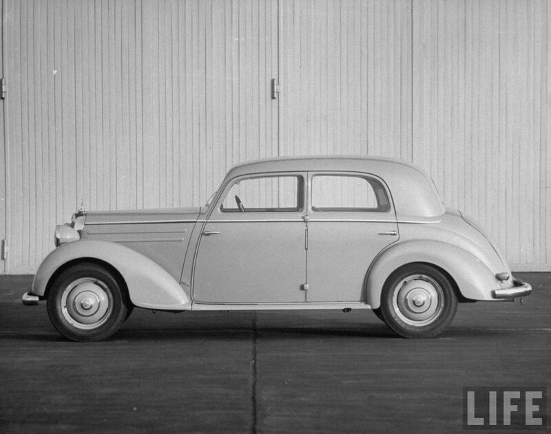这么多50年代的德国汽车 看你能认出多少