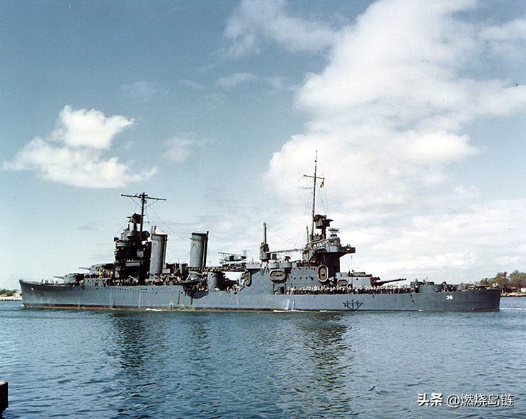 美国建造的最后一级条约型重巡洋"新奥尔良"级重巡洋舰