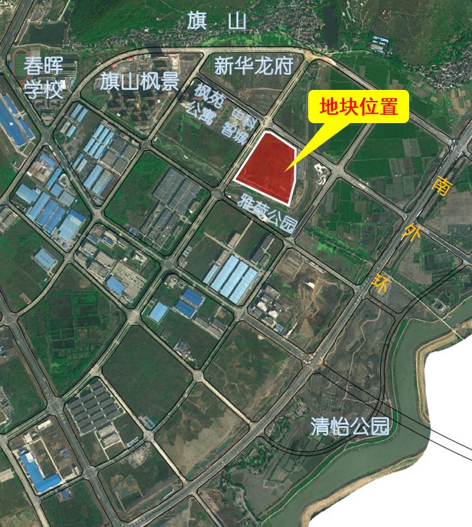 巢湖市2017-29号地 :位于亚父园区旗麓路以北,前进路以东,出让面积101