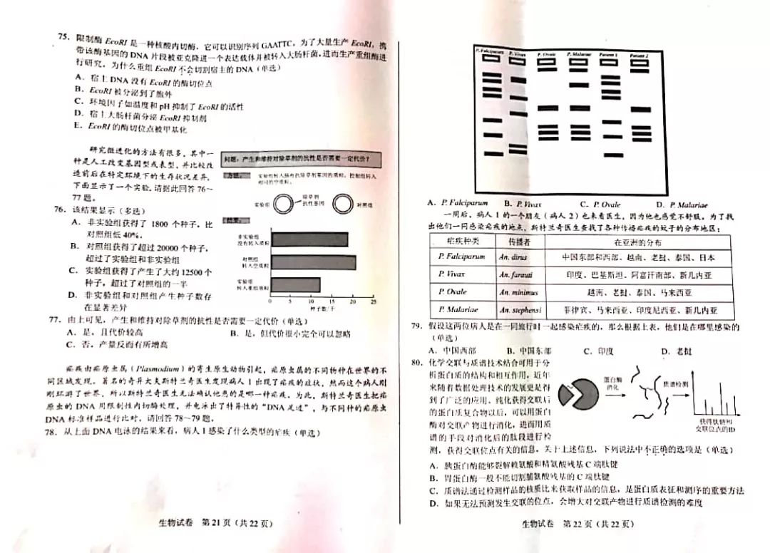 生物竞赛在线题库