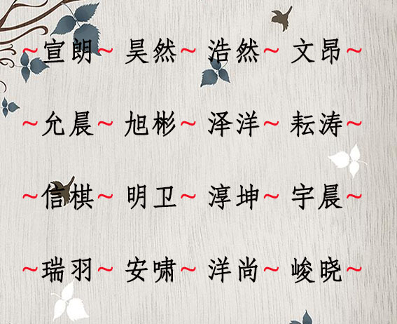 起名是一个重任,霸气独特的猪年宝宝名